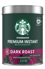 Starbucks Premium Dark Roast Instant Coffee, 3.17 oz