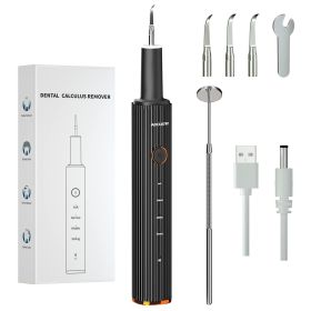 Teeth Cleaning Kit; MOCEMTRY Teeth Cleaning Kit for Home Dental Care for Tartar; Plaque; Tartar and Stains 4 Heads and 4 Modes for Kids Adult USB Rech
