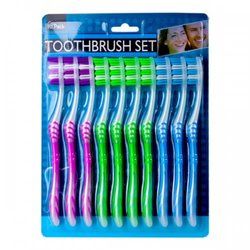 10 Pack Toothbrush Set (pack of 6)