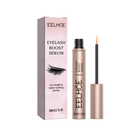 Thick Black  Natural Long Black Thick  Curling Eyelashes (Option: 3ml)