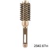 Round Brush For Blow Drying; Nano Thermal Ceramic & Ionic Tech Hair Brush With Boar Bristles; Professional Round Barrel Brush For Styling; Curling And
