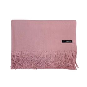 Clarissa Damita Fall Scarf (Color: Light Pink)