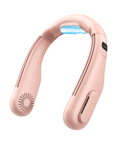CB-3 Air Conditioned Neck Fan (Color: Pink)