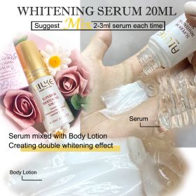 AILKE Whitening Skin Care Cream, Lightening Lotion, Remove Dark Spots With Glutathion, Shea Butter, Moisturizing Body Cream (Color: 20ML Whitening Serum)