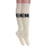 Cotton Knee High Knitted Socks for Women Novelty Knee Socks 1 Pair